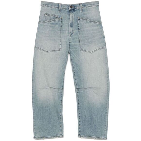 Nili Lotan Blue Denim - Tapered Jeans Women